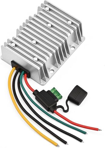 Acc Control 30A 360W DC 24V 48V 36V to 12V Step Down Converter Volt Golf Cart Voltage Reducer Regulator Buck Transformer Waterproof with Fuse in Saudi Arabia