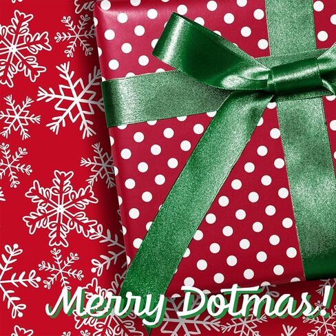 LaRibbons Vintage Santa Foil Christmas Wrapping Paper, Candy Cane Stripe in Kuwait