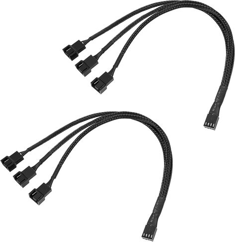 2 Pack 4 Pin PWM Splitter Cable 12Inch in Kuwait