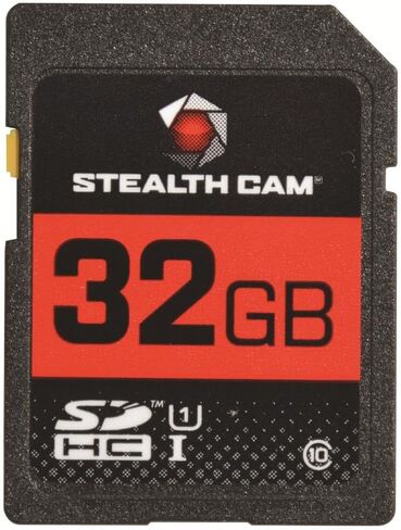 Stealth Cam SD Card - High-Speed Data Transferring Storage Game Trail Hunting Scouting Photo Video Recording Cameras, 16GB SD Card (4 Pack) w/Memory Card Storage Case in Saudi Arabia