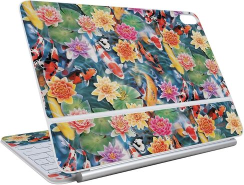 تتوافق البشرة مع لوحة مفاتيح Apple Magic لـ iPad Air 11 بوصة (M3) 2025 - IRISES - غطاء ملصق واقي فينيل 3M Premium 3M - يسهل تطبيقه | مصنوع في الولايات المتحدة الأمريكية من قبل Mayyskins in Kuwait
