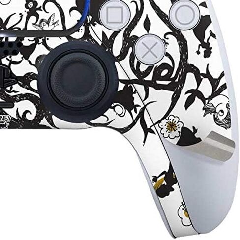 Skinit Skinit Gaming Gaming Contains مع وحدة تحكم PS5 - الورود البيضاء ديزني المرخصة رسميًا وتصميم صورة ظلية in Kuwait
