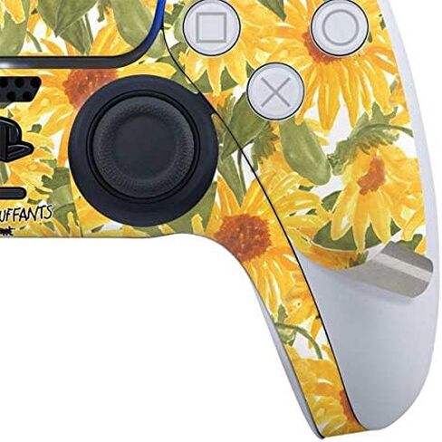 Skinit Skinit Gaming Gaming Skiner مع وحدة تحكم PS5 - بوبانتس مرخص رسميًا وتصميم عباد الشمس القلوب المكسورة in Kuwait