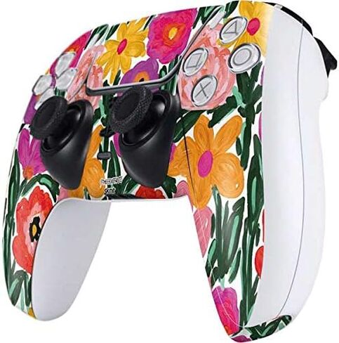 Skinit Skinit Gaming Gaming Skiner مع وحدة تحكم PS5 - بوبانتس مرخص رسميًا وتصميم عباد الشمس القلوب المكسورة in Saudi Arabia