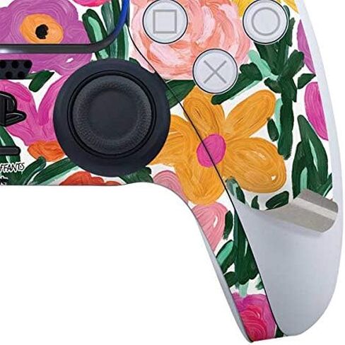 Skinit Skinit Gaming Gaming Skiner مع وحدة تحكم PS5 - بوبانتس مرخص رسميًا وتصميم عباد الشمس القلوب المكسورة in Saudi Arabia