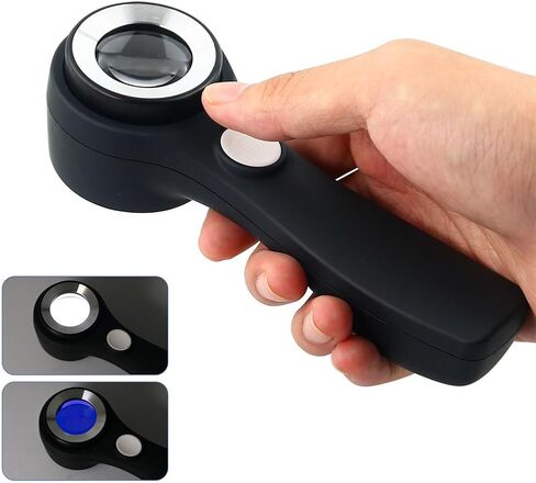 Touch Magnifier Alloy Handheld High Power Charging Touch Switch Magnifier(D) in Saudi Arabia