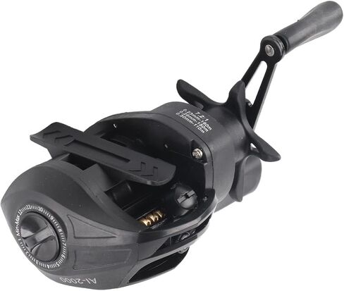 بكرة Baitcasting ، سرعة الدوارة الذهبية عالية ، نظام الفرامل لخط الانفجار ، الجسم المعدني القوي ، مثالي لعشاق الصيد ، المعادن والنايلون ، الأسود ، 260 جم in Saudi Arabia