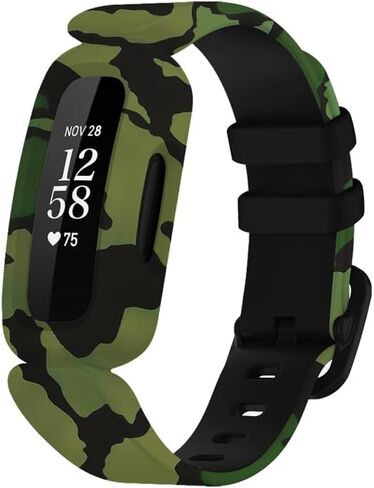 متوافق مع أحزمة استبدال فرقة Fitbit Ace 3 للأطفال الفتيات الفتيات ، حزام سبورت سليمة الصديق للبشرة in Kuwait
