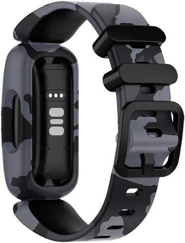 متوافق مع أحزمة استبدال فرقة Fitbit Ace 3 للأطفال الفتيات الفتيات ، حزام سبورت سليمة الصديق للبشرة in Kuwait
