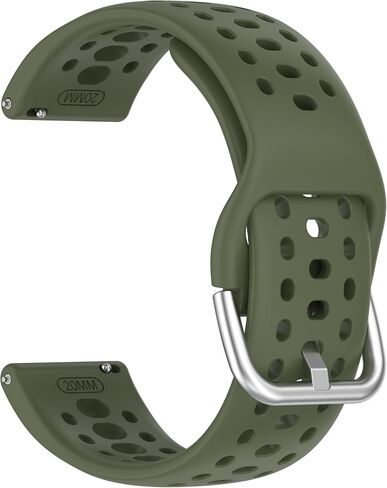 استبدال النطاق لـ Amazfit Active 2 1/GTS 2 2E 3 4 4 Mini/GTR Mini/GTR 42mm ، استبدال سليكون سريع الإصدار 20 مم لـ Amazfit Bip 3/3 Pro/U Pro/S/S Lite/Lite in Kuwait