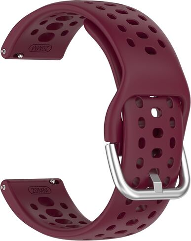 استبدال النطاق لـ Amazfit Active 2 1/GTS 2 2E 3 4 4 Mini/GTR Mini/GTR 42mm ، استبدال سليكون سريع الإصدار 20 مم لـ Amazfit Bip 3/3 Pro/U Pro/S/S Lite/Lite in Kuwait