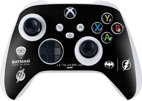 Skinit Decal Gaming Skin Compatible with Xbox Series S Controller - Officially Licensed DC Comics The Flash Movie: Batman Flash Future & Past Design in Saudi Arabia