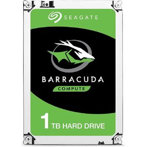 Seagate BarraCuda Internal Hard Drive 1TB SATA 6Gb/s 128MB Cache 2.5-Inch 7mm (ST1000LM048) (Renewed)