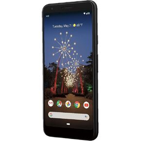 Google - Pixel 3a XL with 64GB Memory Cell Phone (Unlocked) - Just Black (Renewed)