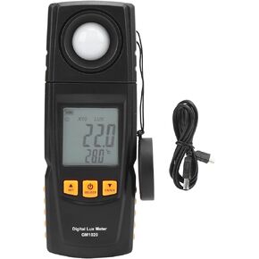 Light Meter Luminometer GM1020 Light Illuminance Meter 0‑200000Lx Digital Luxmeter Light Strength Tester Instrument
