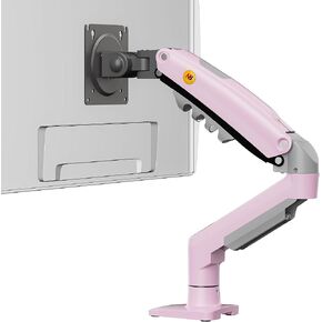 Monitor Mount,Fits 17-30" or Bigger Computer Monitors(Within 19.8lbs), Adjustable Stand with Tilt Rotation Swivel Function, Desk Mount F80 Series (Fantasy Pink)