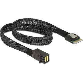 Data Cable S+A+S 4.0 SFF-8654 4i 38pin Host to HD MiniSAS 4i SFF-8643 36pin Target Cable(0.5m)