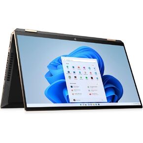 HP - Spectre x360 2-in-1 15.6" 4K Ultra HD Touch-Screen Laptop Intel Core i7 16GB Memory GeForce GTX 1650 Ti 1TB SSD - Nightfall Black - 15-EB0053DX 9GB30UA#ABA (Renewed)