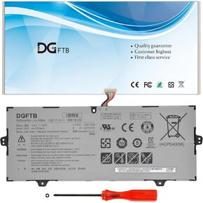 AA-PBTN4LR Laptop Battery for Samsung 9 Pro NP940X3M NP940X3M-K01US NP940X3M-K02US NP940X3N NP940X3N-K01 NP940X5M NP940X5M-X01US NP940X5N NP940X5N-X01US NT930SBE NT950SBE NT950SBV 15.4V 3530mAh/54Wh