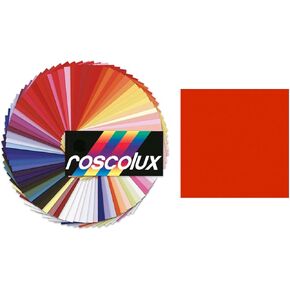Rosco Roscolux Orange Red, 20x24" Color Effects Lighting Filter