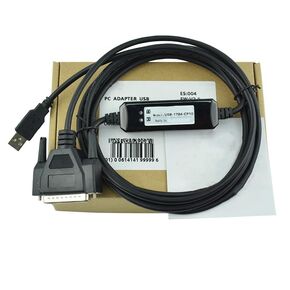 USB-1784-CP10 Programming Cable for 9399-C28 PLC/5 Series USB Port Shielded Magnetic Ring Debugging Cable Download Cable Normal Version 3 Meter