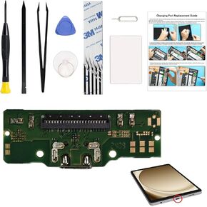 Charging Port Replacement Kit Compatible with Galaxy Tab A 8.0 2019, Dock Board USB-C Connector for Tab A 8.0 2019 SM-T290 Tablet, with Instruction & Tools