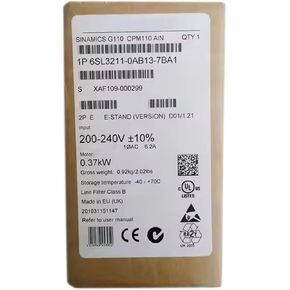 1PCS 6SL3211-0AB13-7BA1 جديد ومختوم في المربع 6SL32110AB137BA1 1 سنة ضمان