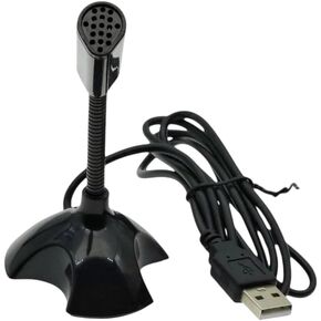 Black | Mini USaB Microphone for 2 3 Pc Notebook Laptop Ktv Singing Video Game Recording New 2026 High for Electronic Component, Precision, Stable PeRiFormance