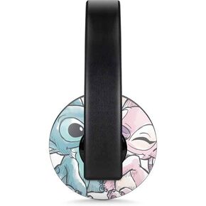 Skinit Decal Audio Skin Compatible with PlayStation 4 Gold Wireless Headset - Officially Licensed Disney Lilo and Stitch Stay Weird Design