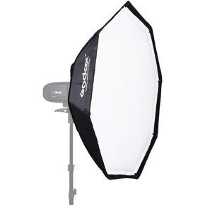 Godox Octa - Soft Box (Grey, Aluminium Ring Adaptor, 120 cm)