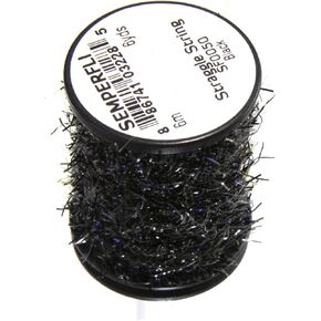 Semperfli Straggle String Micro Chenille Black