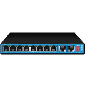 8-Port Gigabit POE Switch with 2 uplink Ports 10/100/1000Mbps Ethernet Switch,(EW-S1910FG-DP)