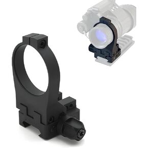 PVS-14 Quick-Connect Rail Mount Rings Adapter QD Quick Release Detach Adjustable Base，for PVS-14 NVG Night Vision Goggle Scopes Mounting Accessories，Fits For Standard 20mm Picatinny Rail Mounting