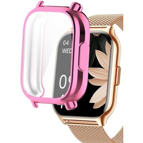 Watch Cases Compatible with Popglory Kimeag ZOSKVEE P95 2.01" Smart Watch, TPU Case with Screen Protector, Protecting Watch Body & Screen