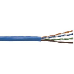 Coleman Cable Inc 96263-46-09 CAT5E 4 زوج 24 سلك النحاس المقياس ، 1000 قدم ، رمادي