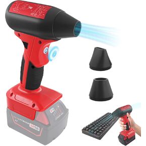 Jet Dry Mini Blower Compatible with Milwauke M-18 18V Battery，Jet Fan 130000 RPM Wind Speed 4-Speed Control， Compressed Air Duster, Cordless Handheld Air Blower for Computer Keyboard,Outdoors,Car,Home