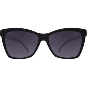 Goodr New Wave Renegade Black Cateye Sunglasses ، متوسطة الحجم (POP G)