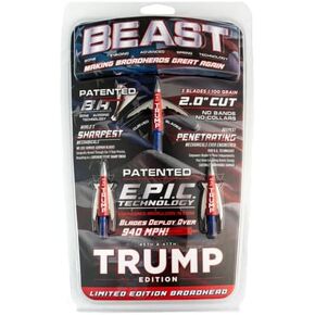 TRUMP Edition Beast Broadheads