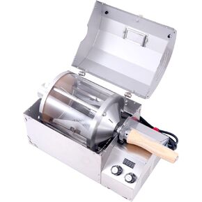 fatamorgana 450g direct fired heating nut roaster barista coffee roaster machine home Roasting Machine electric coffee bean roaster grain dryer 110V Stainless steel shell sturdy and durable