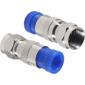 #US 50 Pack F-Type RG6 Co Cable Contor Cable Extension Adapter