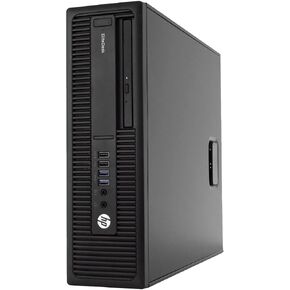 HP EliteDesk 800 G2 SFF Desktop PC: Intel Core i5-6500 Quad-Core 3.2GHz | 500GB HDD | 8GB RAM | Windows 10 Professional (Renewed)