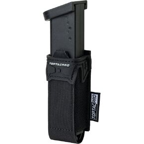 Tactical 9mm Magazine Pouch Molle Pistol Mag Holder for Glock19 M1911 .40 .45 Mag Tool Organizer Holster