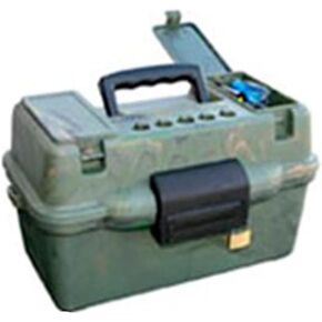 MTM SF100D-09 Deluxe Shotshell Case, 100 Round, Waterfowl Accessory, Tough Box Design, Water Resistant Seal, USA Made, Camo