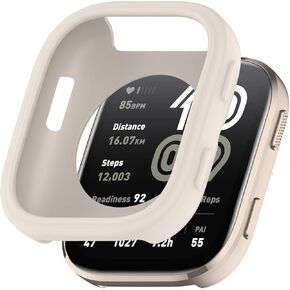 Fit for Amazfit Bip 6 Case, Soft Silicone Protective Case Bumper Sleeve Shell Frame Protector Cover for Amazfit Bip 6 A2435 Smartwatch (Black) in Kuwait