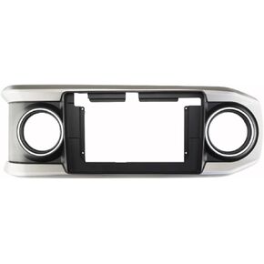 10.1 Inch Car Fascia Radio Panel Compatible for Toyota Tacoma 2016+ Dash Kit Install Facia Console Bezel 10.1inch Adapter Plate Trim Cover