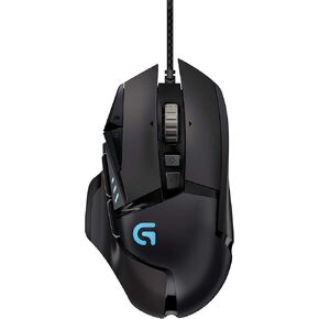 Logitech G502 Proteus Spectrum 12000DPI Right-Hand RF Wireless RGB Tunable Gaming Mouse (Renewed)