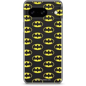 Skinit Decal Phone Skin Compatible with Google Pixel 8 - Officially Licensed DC Comics Batman Logo All Over Print Design
