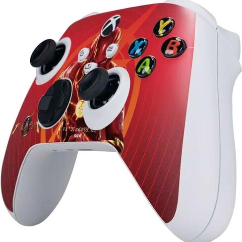 Skinit Decal Gaming Skin Compatible with Xbox Series S Controller - Officially Licensed DC Comics The Flash Movie: Batman Flash Future & Past Design in Saudi Arabia