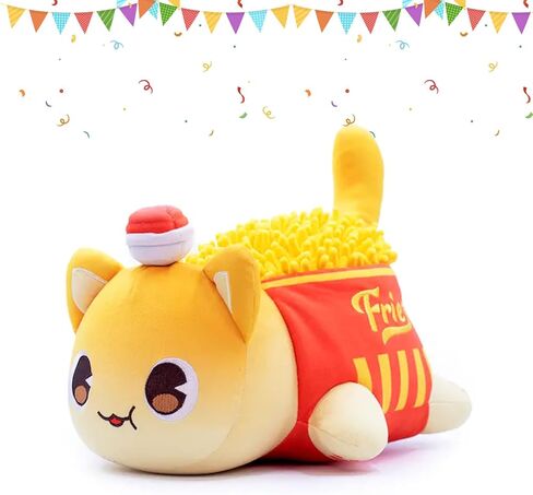 ZRSWQYBZ MeeMeow القطة القطيفة، مجموعة قطط لطيفة محشوة على شكل حيوان من القطيفة لمحبي أعياد الميلاد وعيد الشكر وعيد الميلاد in Kuwait