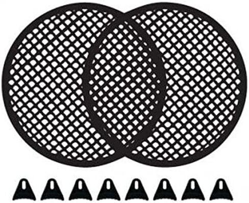 1 Pair 18" SubWoofer Mid Range Metal Mesh Waffle Speaker Grill DJ PA Car Audio in Saudi Arabia